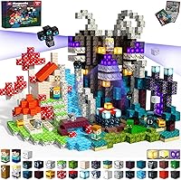 200PCS Light Up Magnetic Building Blocks for Kids - Glow in Dark STEM Montessori Toys Ages 3-12, Safe Magnet Cubes Stacking Birthday Gift