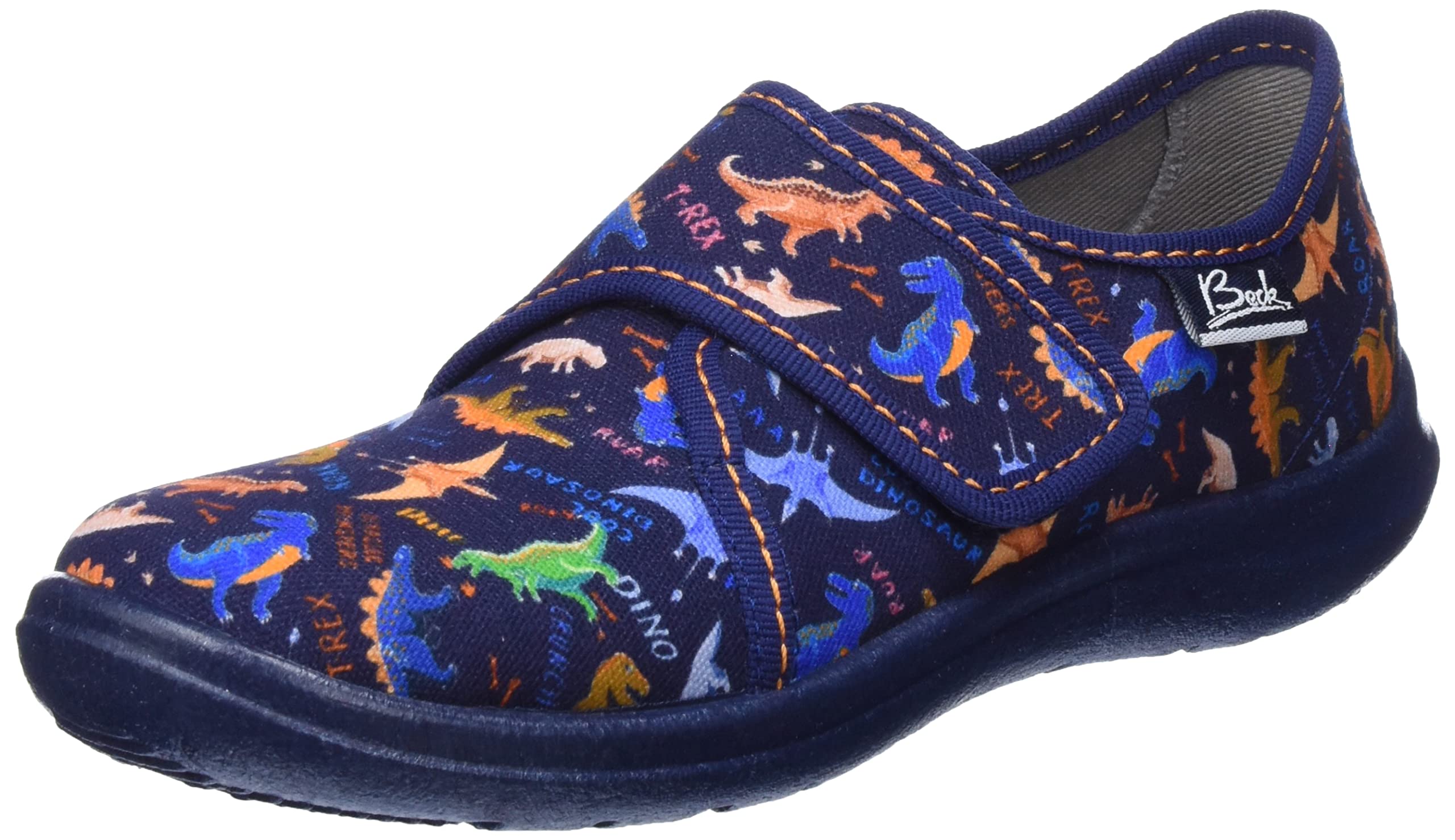 Beck Men's Dinosaurs Loafer, Darkblue, 13 UK Narrow