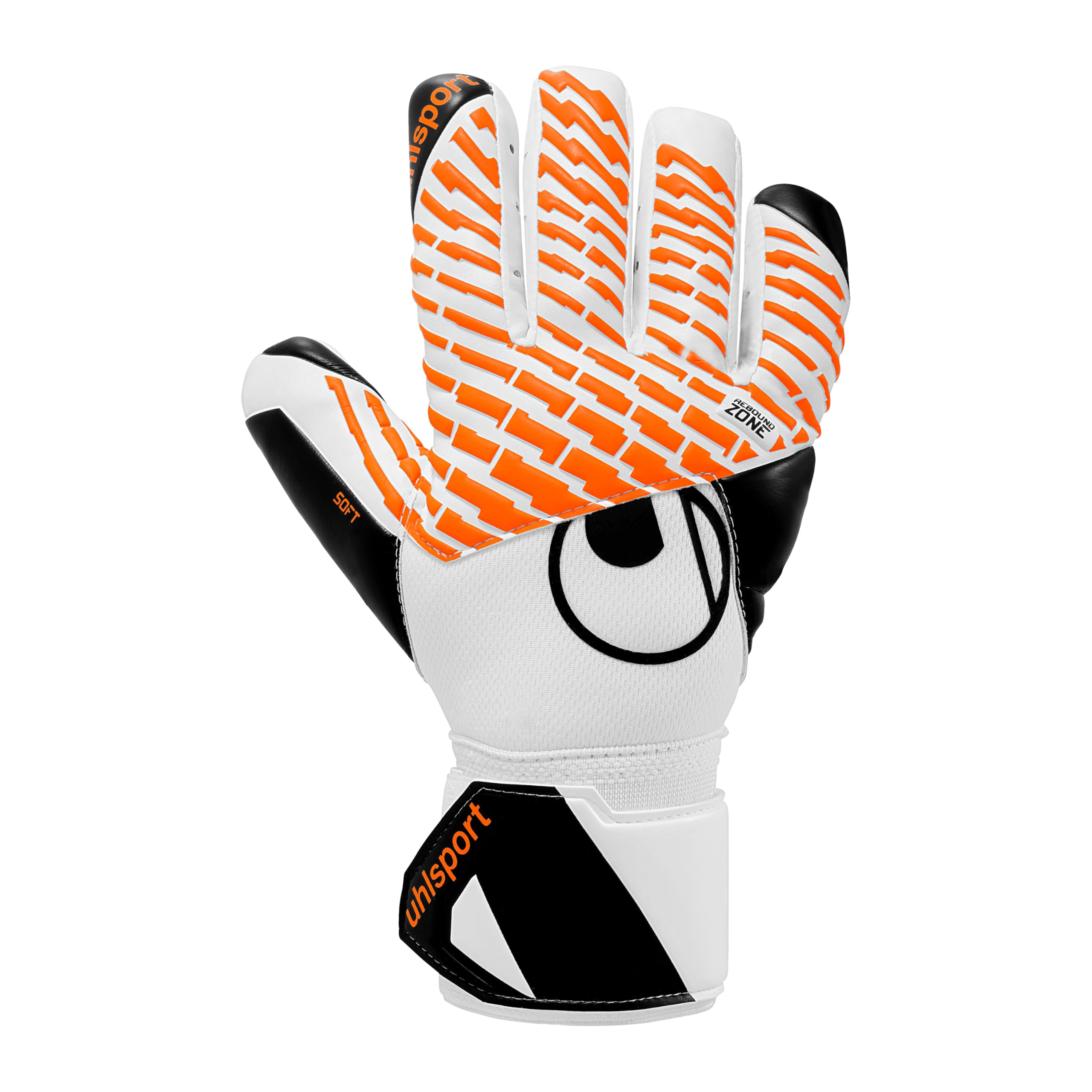 uhlsport Soft HN Comp Gants de Gardien de But de Football pour Enfants et Hommes, Gants de Gardien de But, Gants de Football avec Support de Poignet