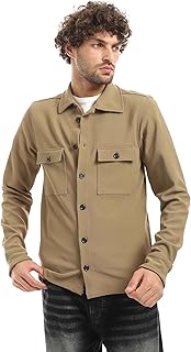 قميص محبوك بازرار للرجال من ريد سيركل