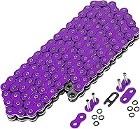 Vista 6 de Caltric Cadena de transmisión de anillo tórico de color morado compatible con Suzuki Dl650 Dl-650 Vstrom 650 2007-2010