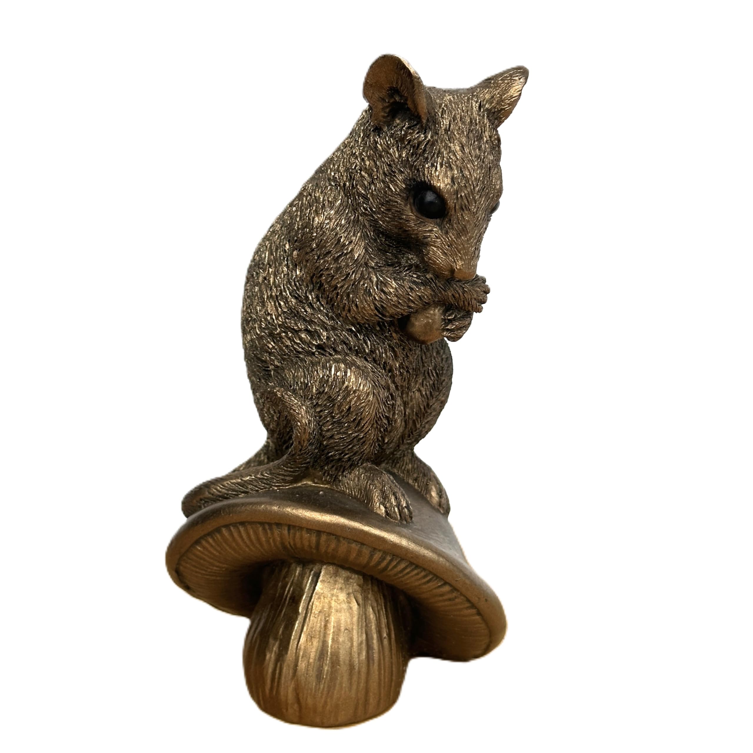 Animal Crackers Bronze Reflections D Mice Collectables (Mouse On Mushroom)