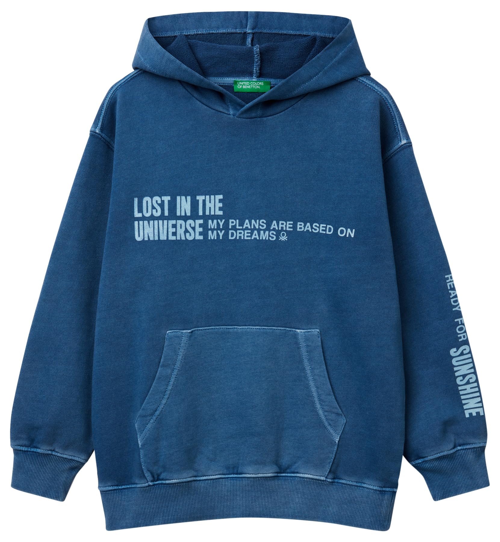 United Colors of Benetton jersey c/cap. m/l, blue, 120