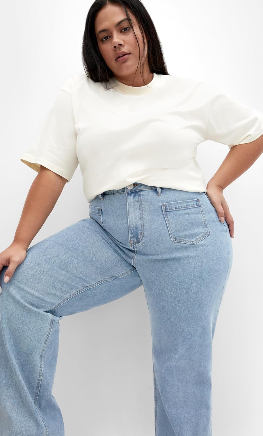 Women's Plus Size Jeans | City Chic City Chic レディース プラスサイズ ジーンズ - アンバー