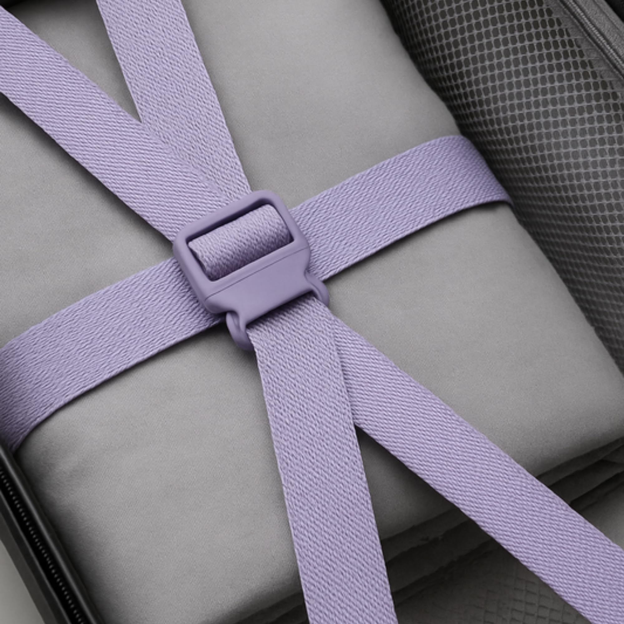 Maverick Straps Lavender 1.5 inch (38mm) Wide Polyester Webbing/Niwar or Flat Strip for Luggage, Collars, Leashes, Diving Gear, Sports Gear, Bag Belt, Hiking, DIY Projects (10 Meter, Lavender) 3