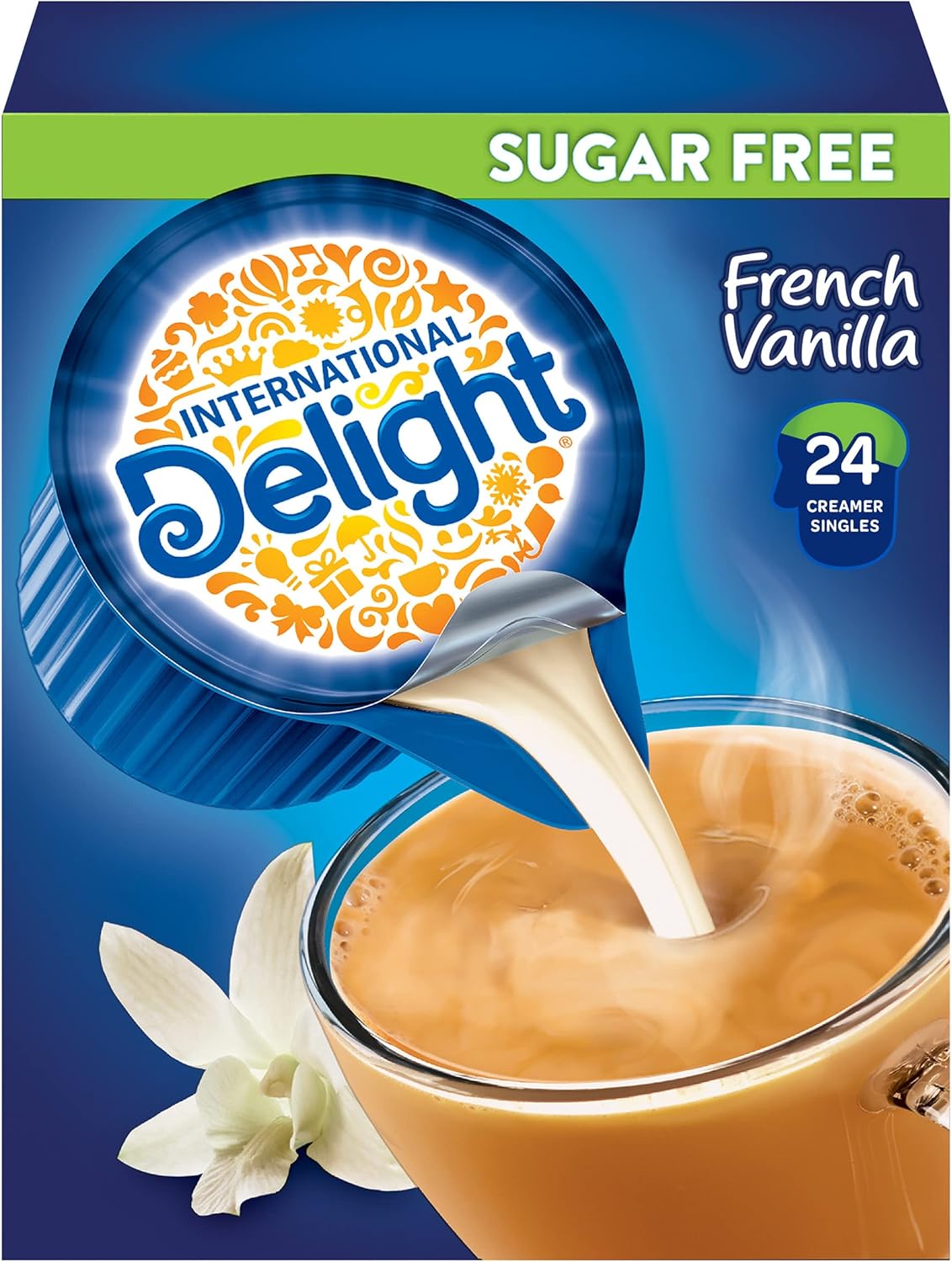 International Delight Sugar Free French Vanilla Mini I.D.'s Non Dairy