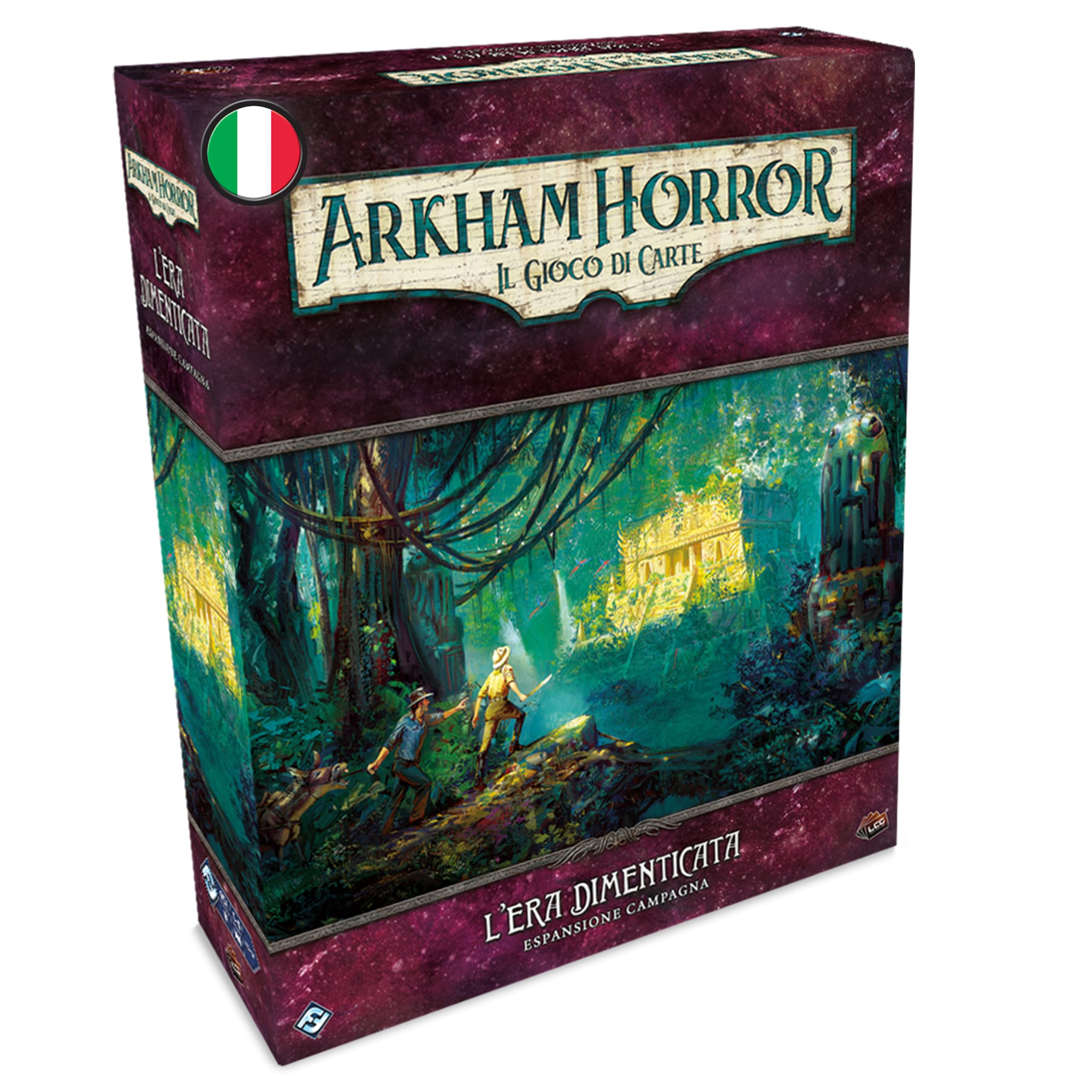 Asmodee - Arkham Horror, Il Gioco di Carte: L'Era Dimenticata - Espansione Campagna, Edizione in Italiano