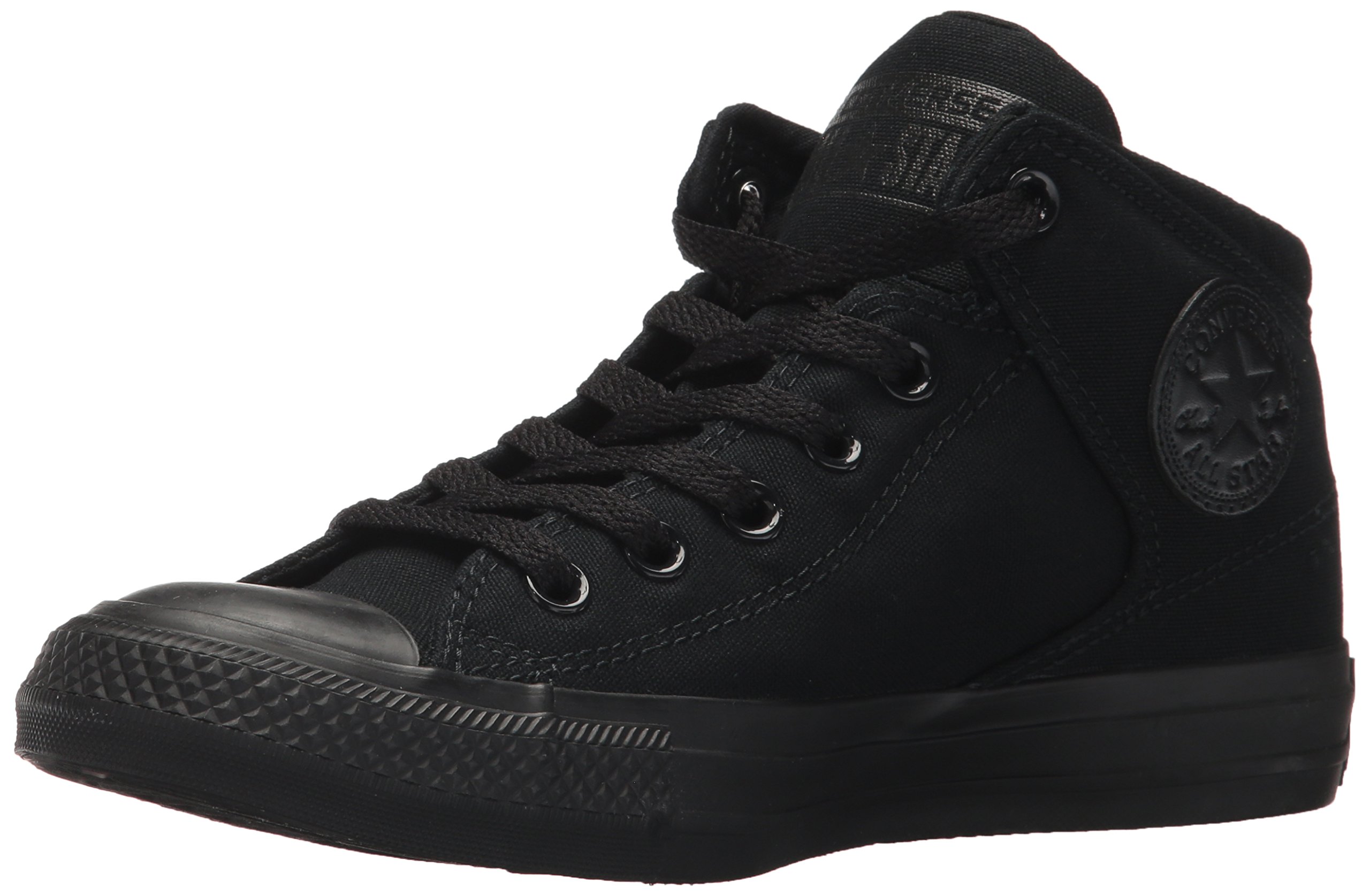 Converse Mens Street Tonal Canvas High Top Sneaker Black