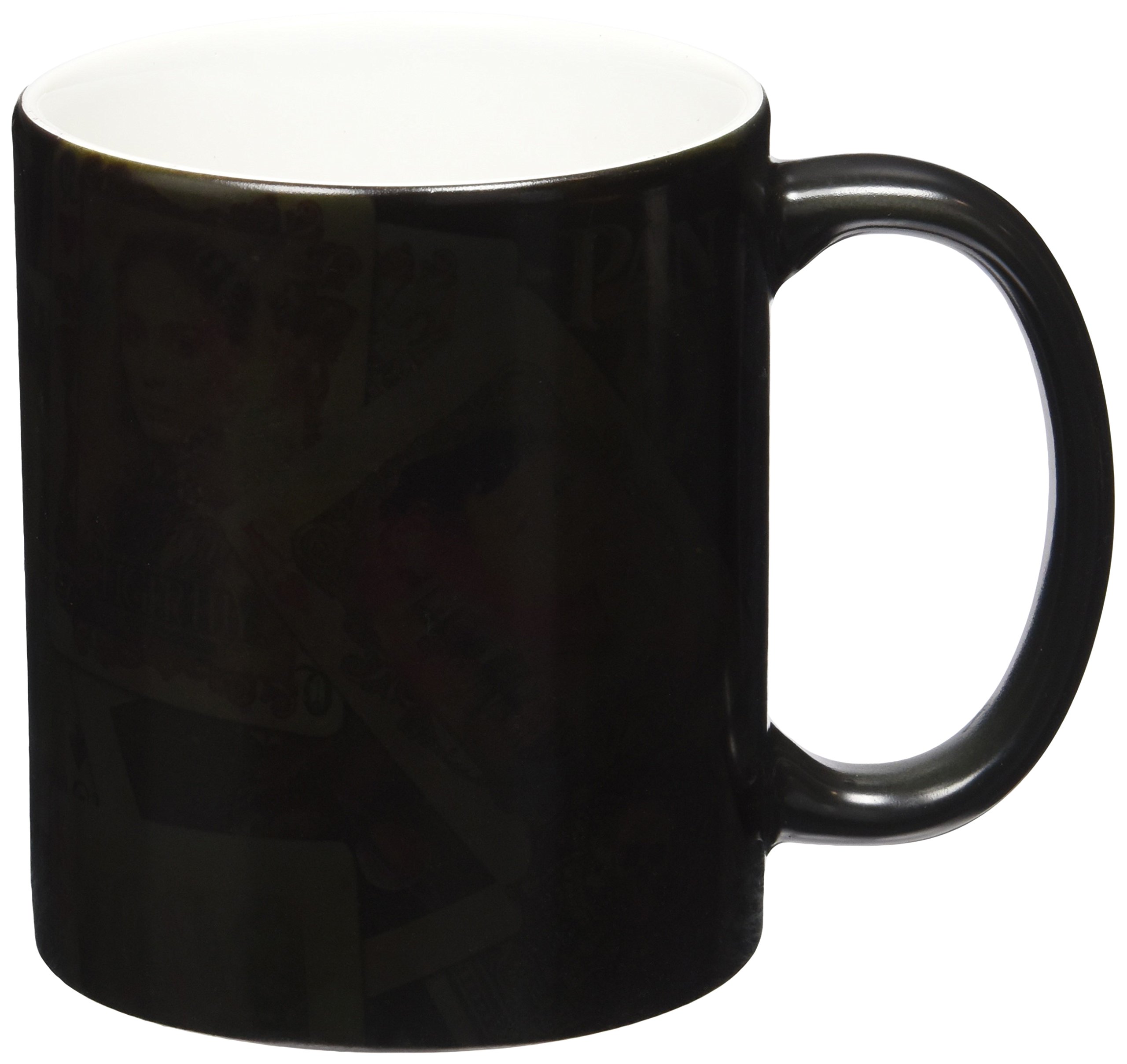 Morphing Mugs Pan: The Journey Begins (Your Own Risk) Ceramic Mug, Black