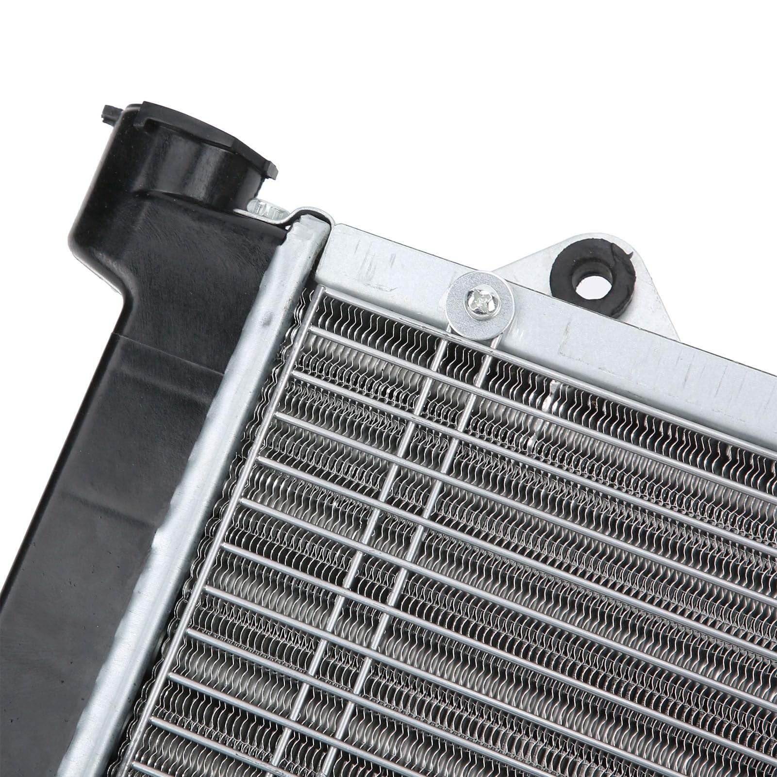 Ejoyous Radiatore di Raffreddamento del Motore con Ventola Raffreddamento del Motore di Ad Acqua in Lega di Alluminio 330 X 220 Mm per Pit Quad Dirt Bike Moto ATV da 150 a 250
