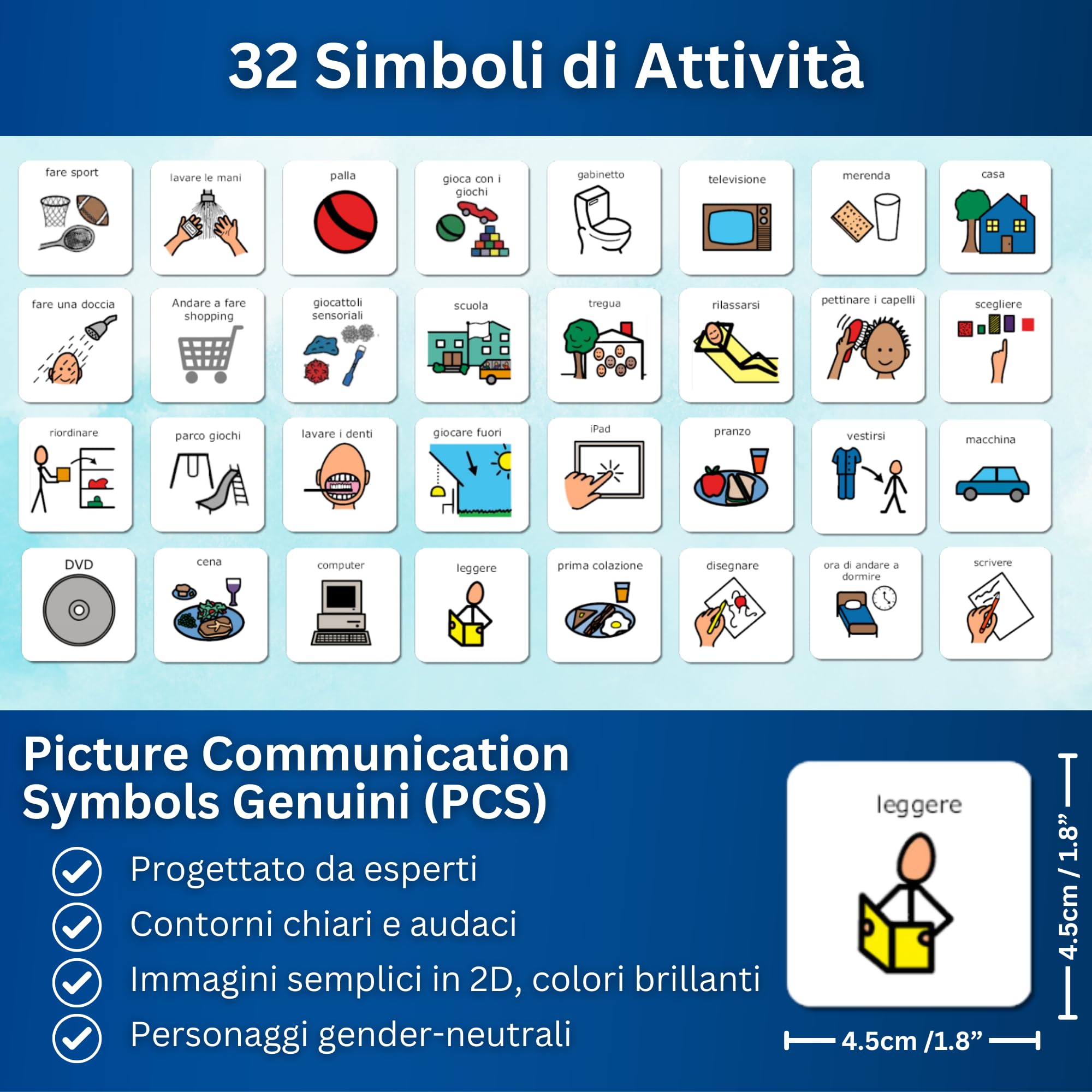Autism Supplies and Developments Programma Ora Dopo più Tardi - Agenda Visiva Autismo – 32 Flashcards - Italiano – Giochi CAA Montessori/Educativi – Ludattica - Regali per Autistici