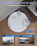 ECOVACS T50 Pro Omni Gen2 Robot Vacuum Cleaner, 21000Pa Enhanced by T30 Pro Omni, Extendable Side Brush and Mop, Automatic Adding Cleaning Solution, Wash in Warm Water 75°C, White - 3