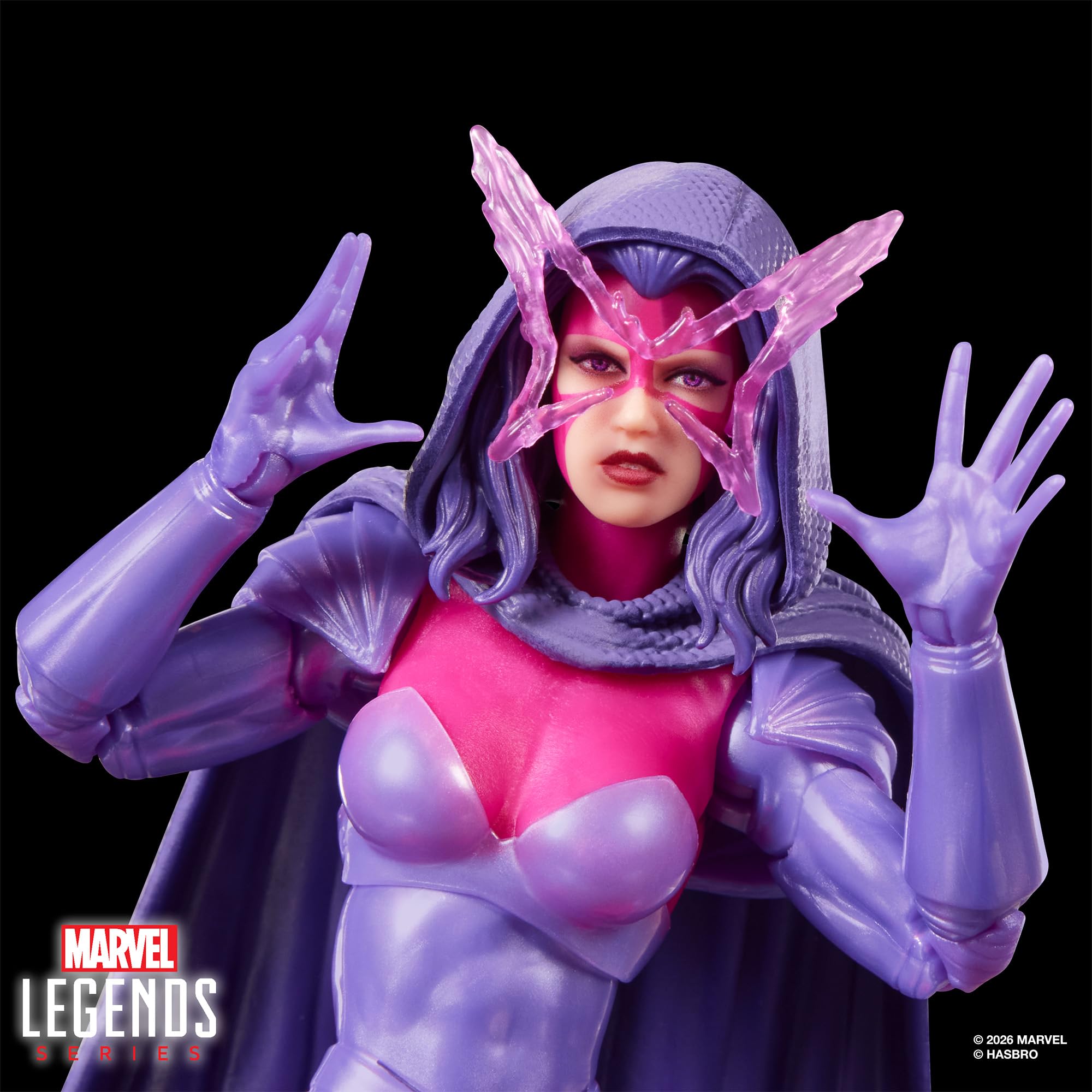 Marvel Legends Series, Psylocke, Figura Coleccionable de los cómics de Patrulla-X a Escala de 15 cm