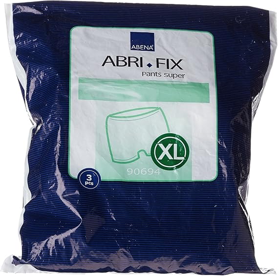 Abena Abri-Fix Incontinence Pants Super, X-Large, 60 Count (20 Packs of 3)