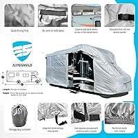 Vista 2 de Cubierta EliteShield ShieldAll Ultimate Clase C para vehículos recreativos, impermeable y resistente a los rayos UV, cubierta para autocaravana