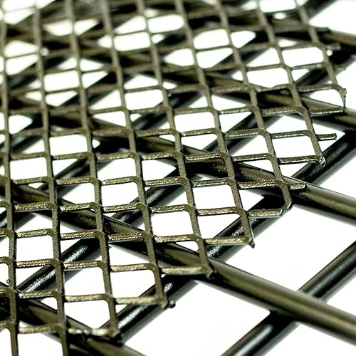 Miniatura 7 de Walden Backyards Poker para fogatas de 30 pulgadas y rejilla redonda de acero resistente de alta calidad con atrapasueños de 24 pulgadas