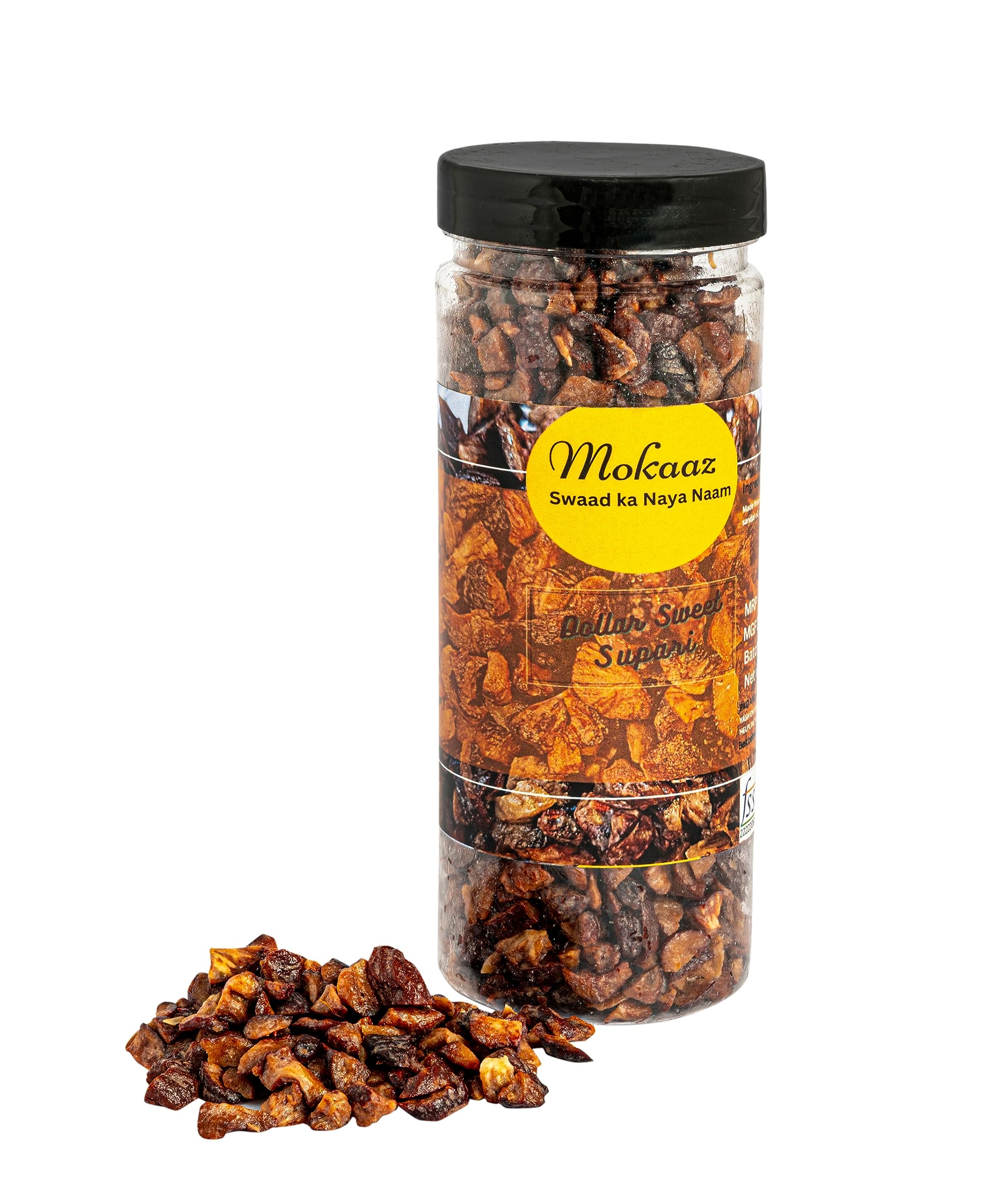 Mokaaz Dollar Supari Small Pieces| Sweet Supari| Chikni Meethi Supari| Dollar Chota Tukda-200 gm (B0BX92P1L9) Amazon Price History, Amazon Price Tracker