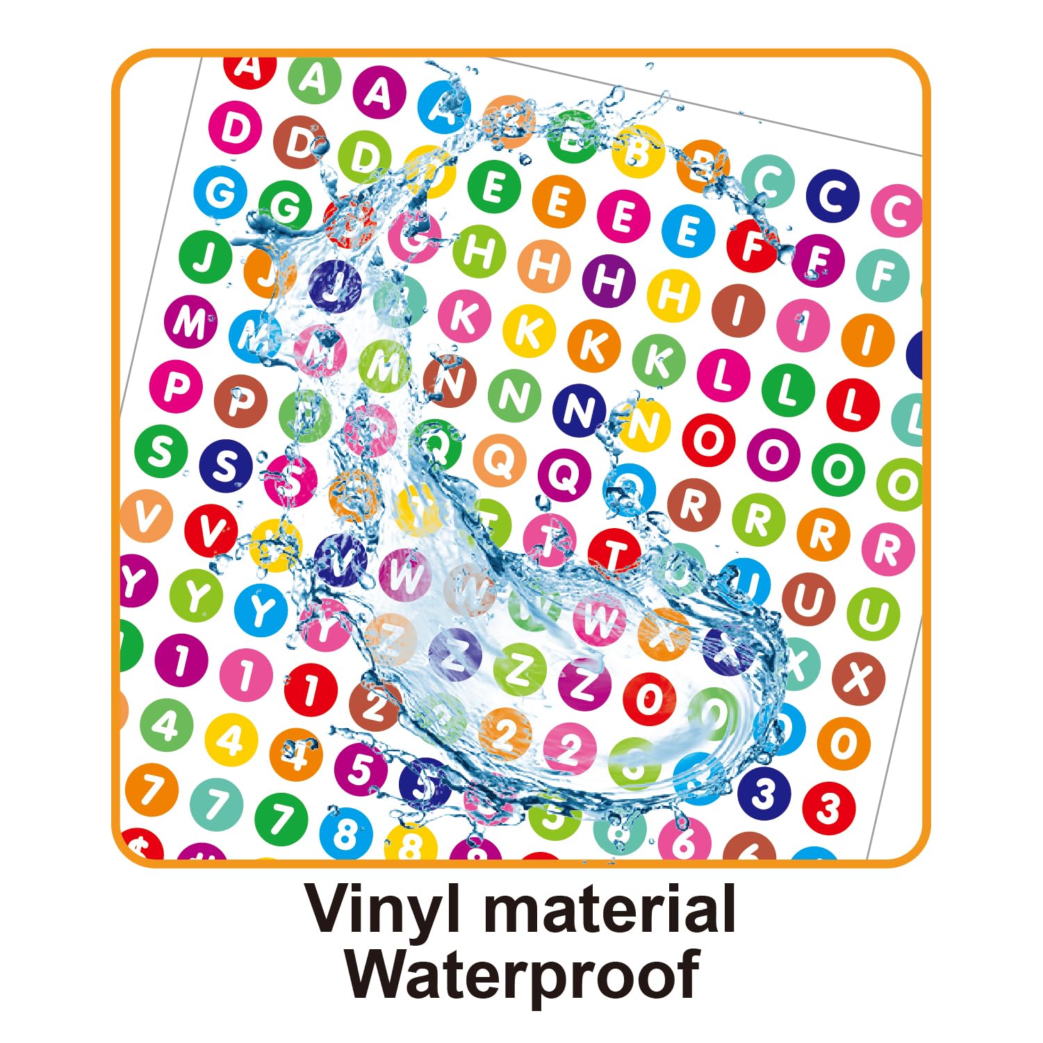 9 vellen stickers, letters, zelfklevende cijferstickers, 4,5 mm, metalen stickers, kleine mini-stickers, roségoud en zilver, nummerstickers voor scrapbook, doe-het-zelf knutselen (grote en kleine