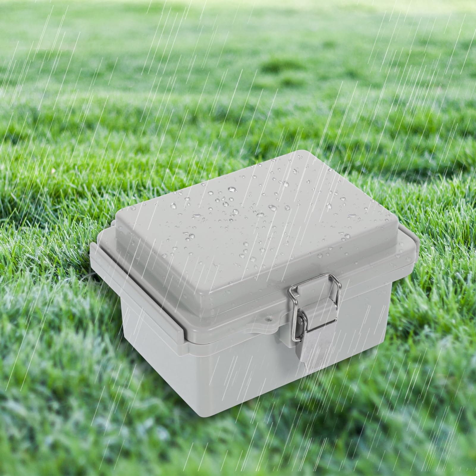 HOMSFOU 4 Juegos De Cajas De Conexiones Eléctricas Entrada De Cables Para Exteriores Tira De Cables De Extensión Enchufes Cargadores Soldadura Luces LED Combinador De