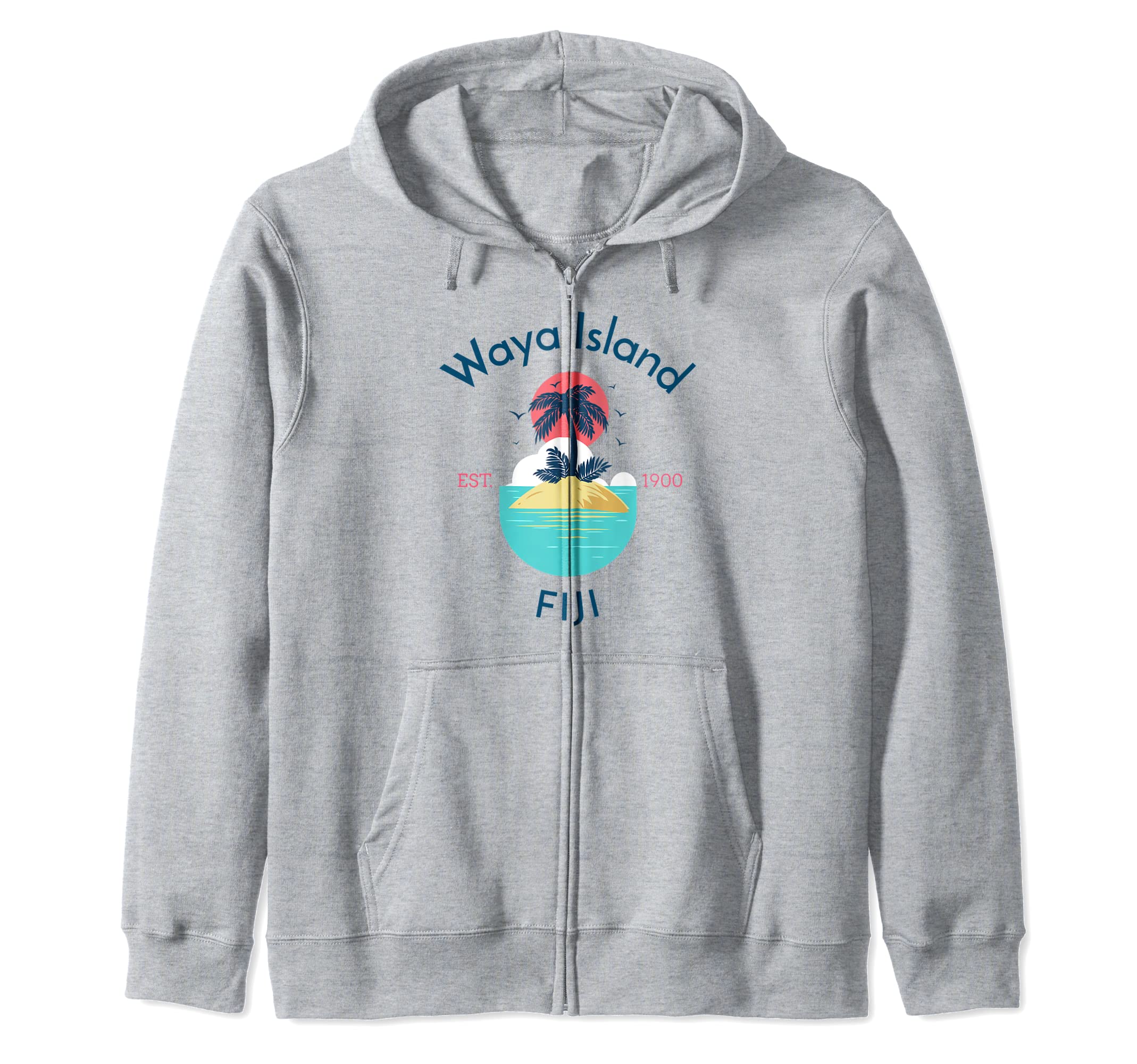 YO MINUSWaya Island Fiji Zip Hoodie