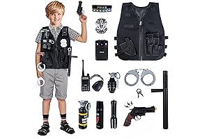 Boys Police Costume Size 8-10