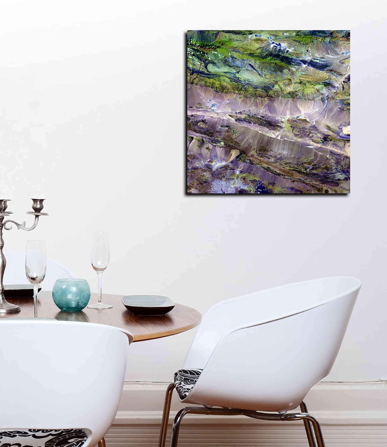 Epic Graffiti 'Earth As Art: Edrengiyn Nuruu' Canvas Wall Art, 12" x 12"