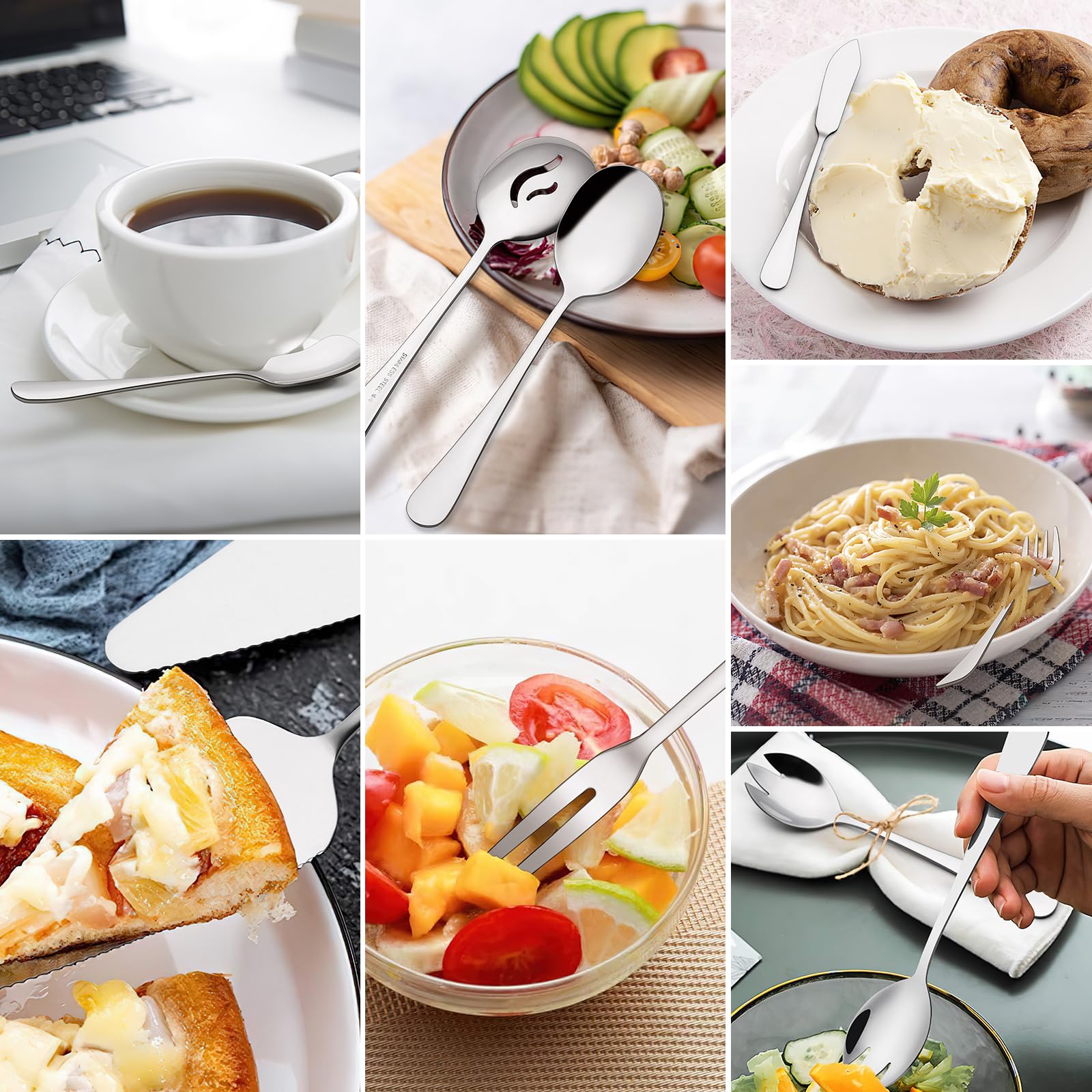 Geschirrset Personen Telulu Besteck Set 12 Pesonen, 68 Teilig