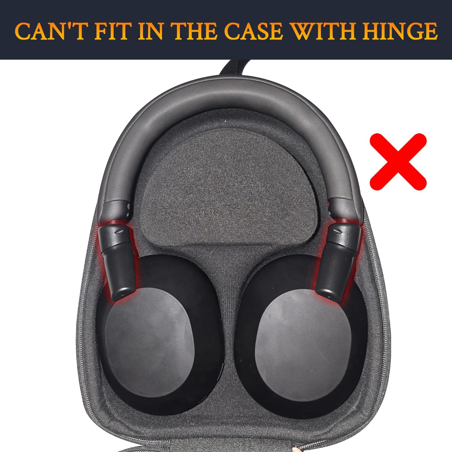 Amazon.com: SOULWIT Hinge for Sony WH-1000XM5 - Smoky Pink