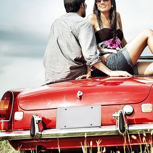 Miniatura 7 de Wyoming - Placa de matrícula de aluminio para decoración de automóvil de 12 x 6 pulgadas, placa decorativa retro oxidada para hombres y mujeres,