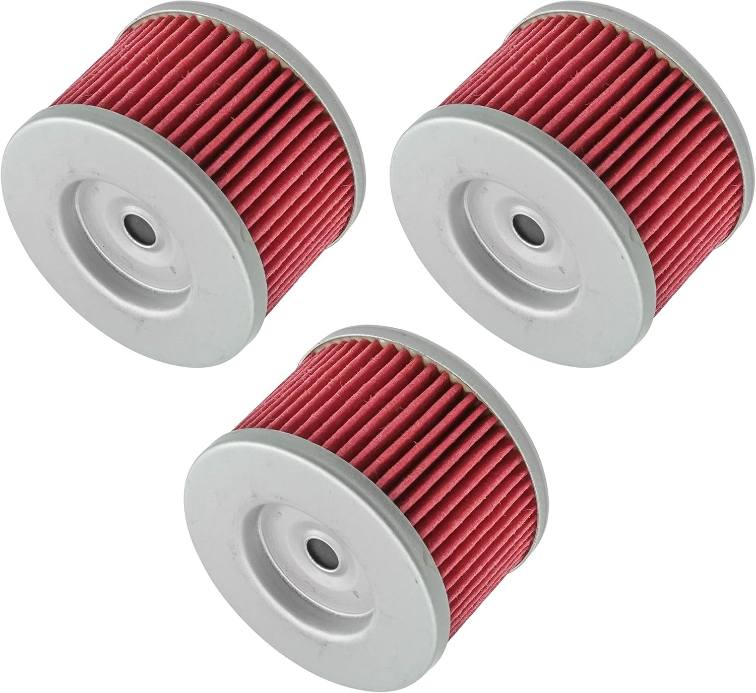 Caltric 3 Pack Oil Filter Compatible with Kawasaki 450 Klx450F Klx450R Kfx450R 2006-2014