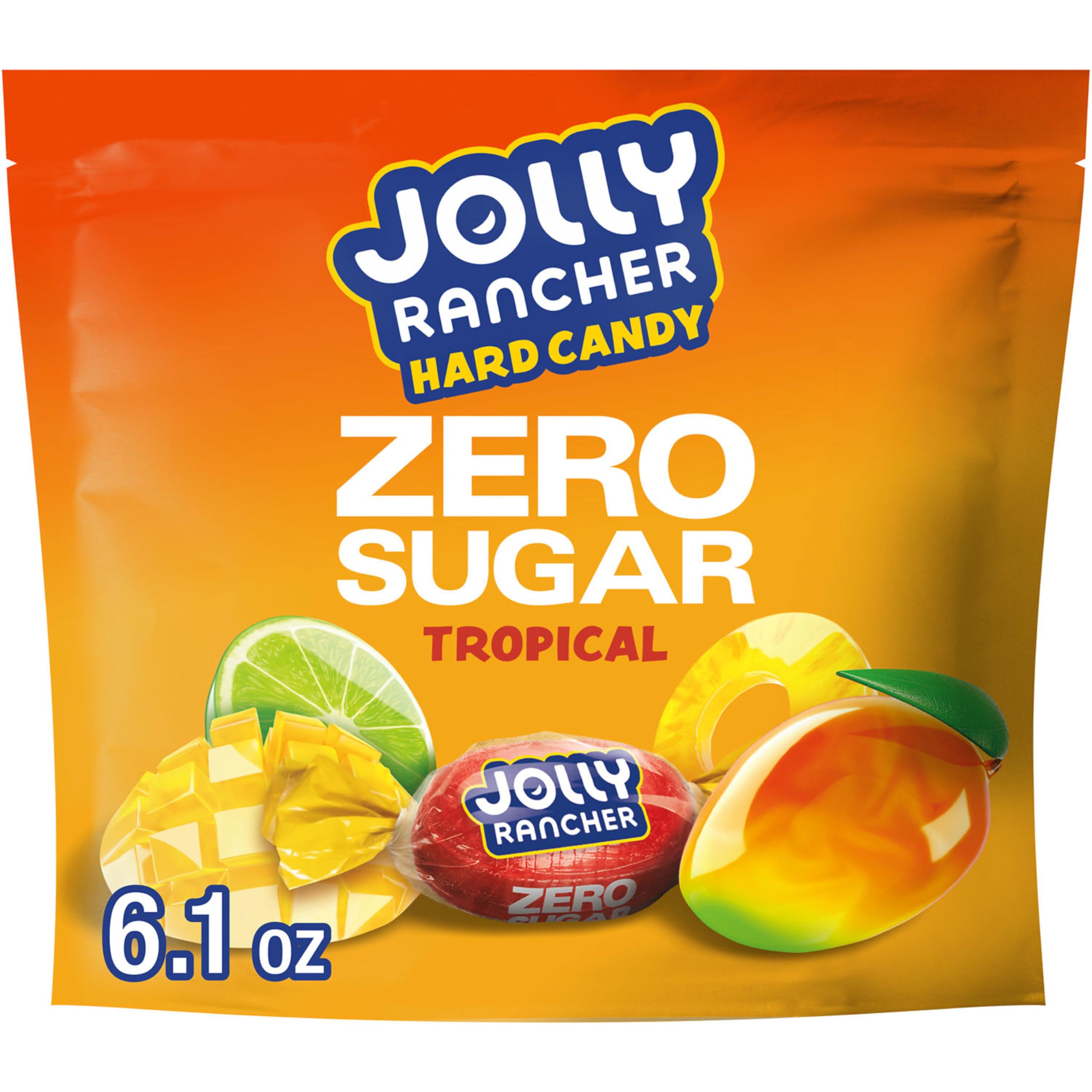 ゆりこ Amazon.com : JOLLY RANCHER Zero Sugar Tropical Fruit Flavored Hard