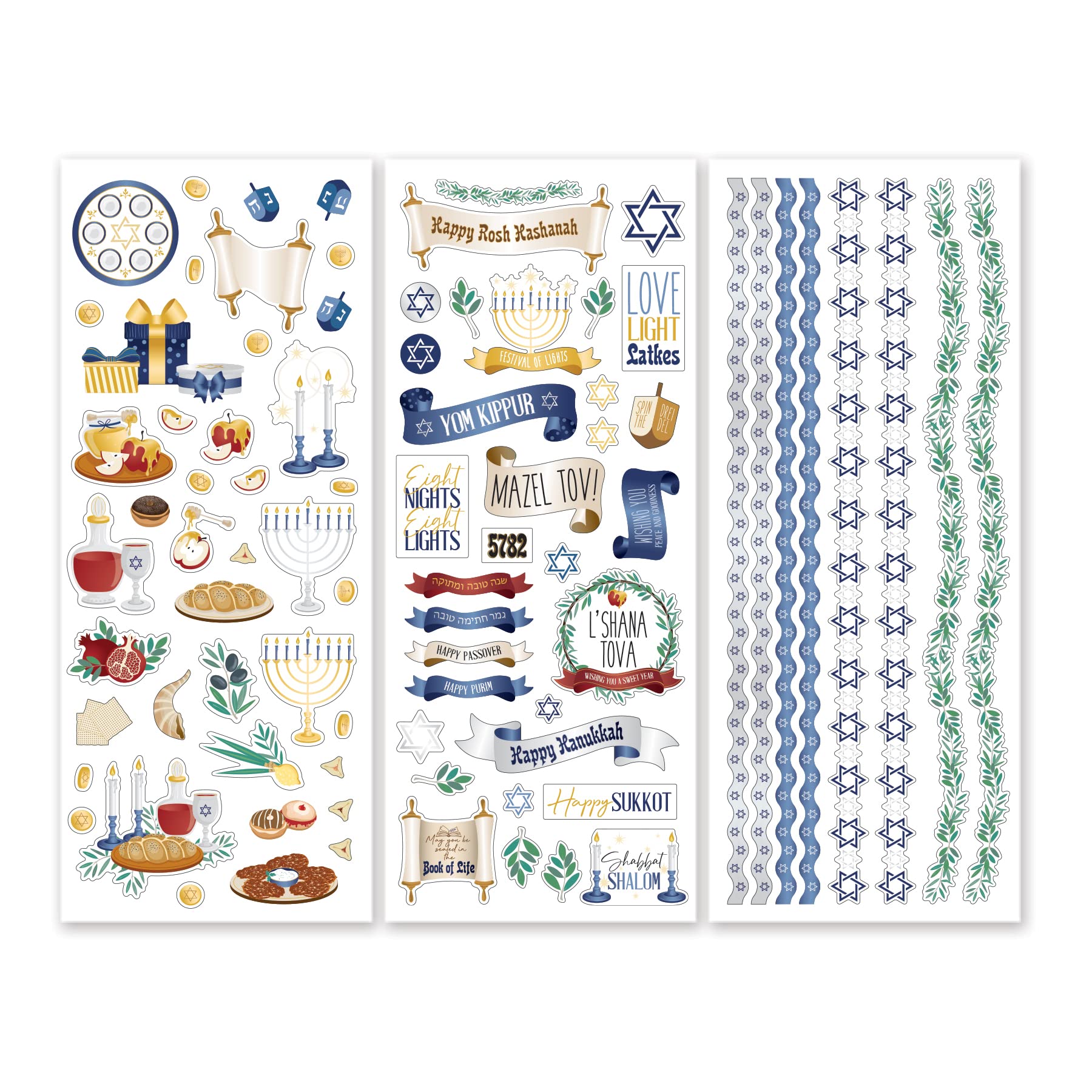 Creative Memories Jewish Holidays Sticker Pack (3/pk)