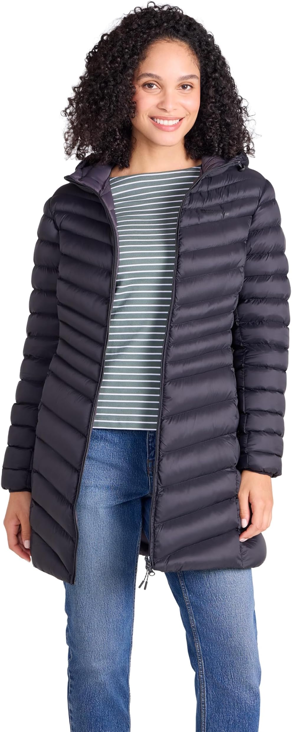 Florence Womens Long Jacket - Padded Winter Coat