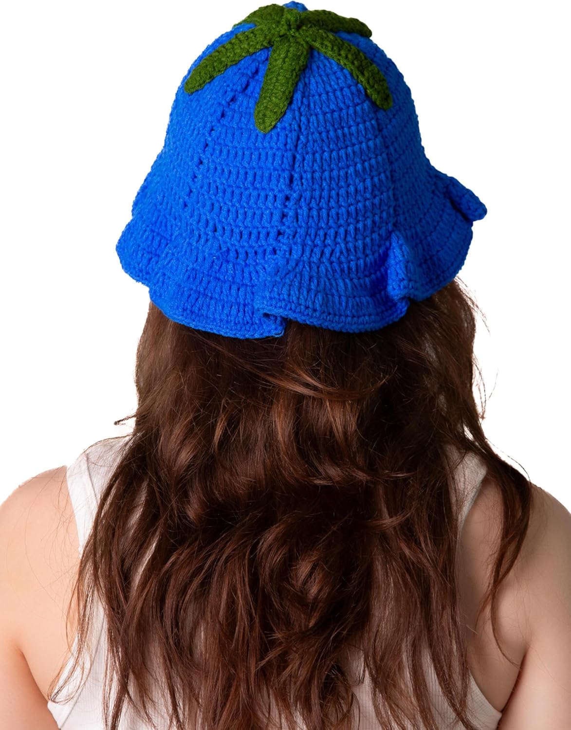 cheetahboo Knitted Fruit Hats for Womens - Blueberry Lemon Orange Hat Adult Women Teens Cosplay Halloween Costumes - Image 4