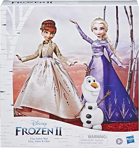 Miniatura 2 de Disney Frozen Elsa Anna y Olaf - Juego de muñecas de lujo con vestidos zapatos y accesorios de primera calidad inspirados en Frozen 2 de Disney