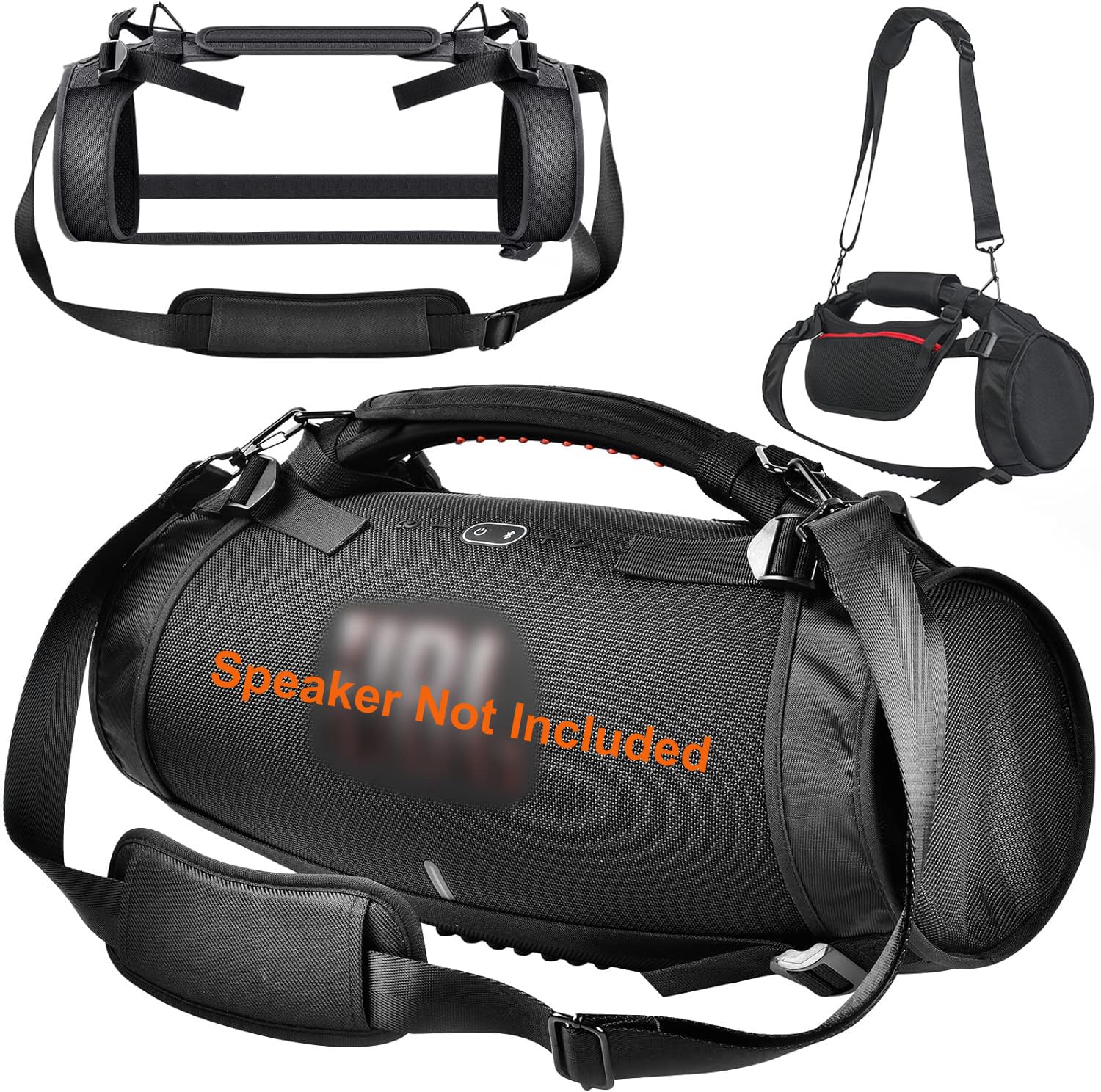 Travel Carrying Pouch Compatible with JBL Boombox 3 Case Cover - Black