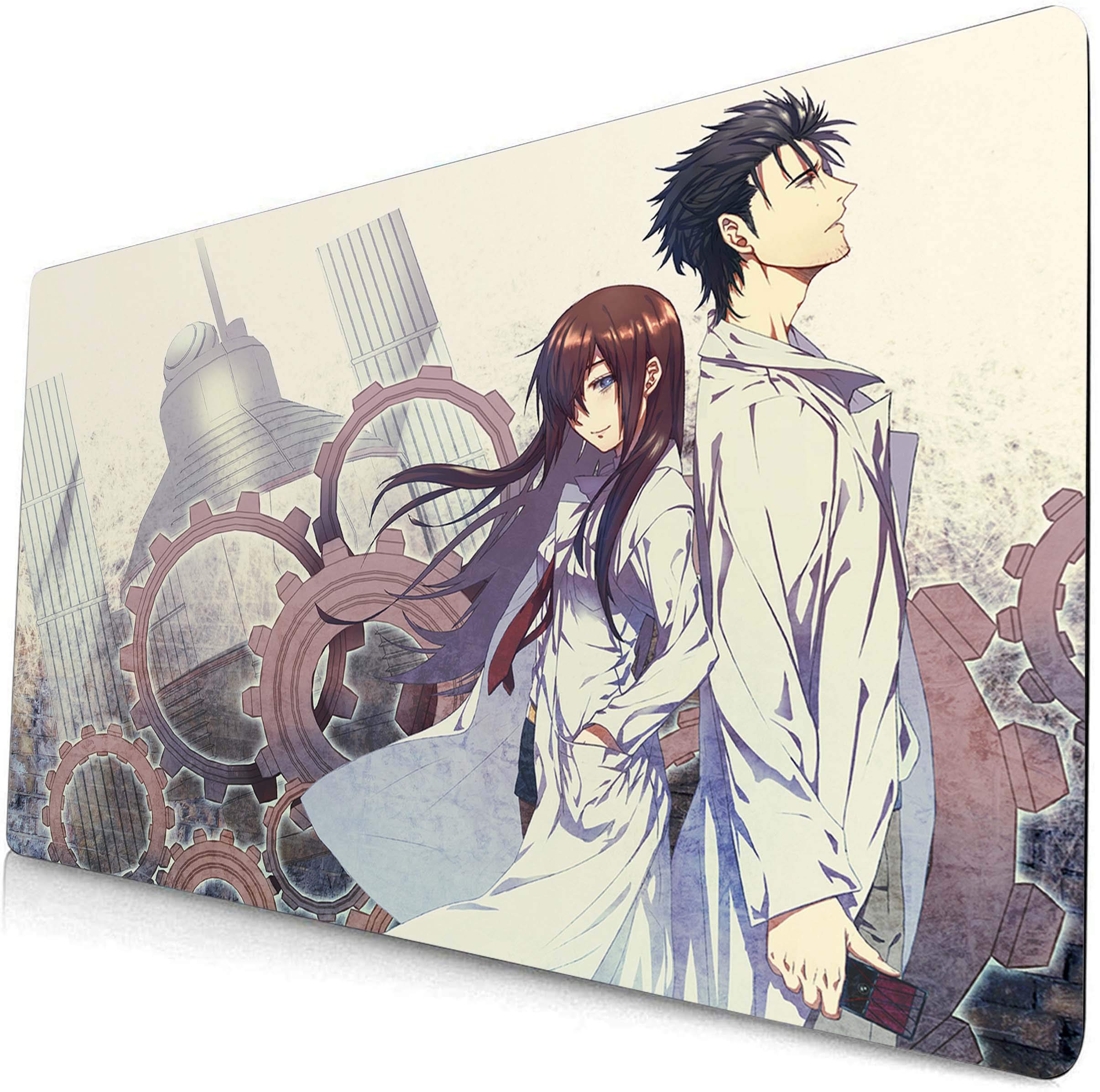 Amazon.com: pile Steins;Gate Mouse pad Anime Large Desk pad