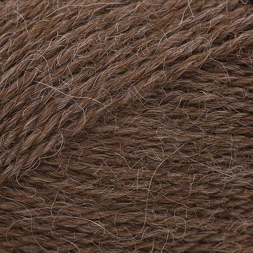 Miniatura 7 de Hilo de lana de alpaca pura Drops alpaca, 59 colores, en bolas de 1.8 onzas, 183 yardas por bola (0302 Camel Beige)