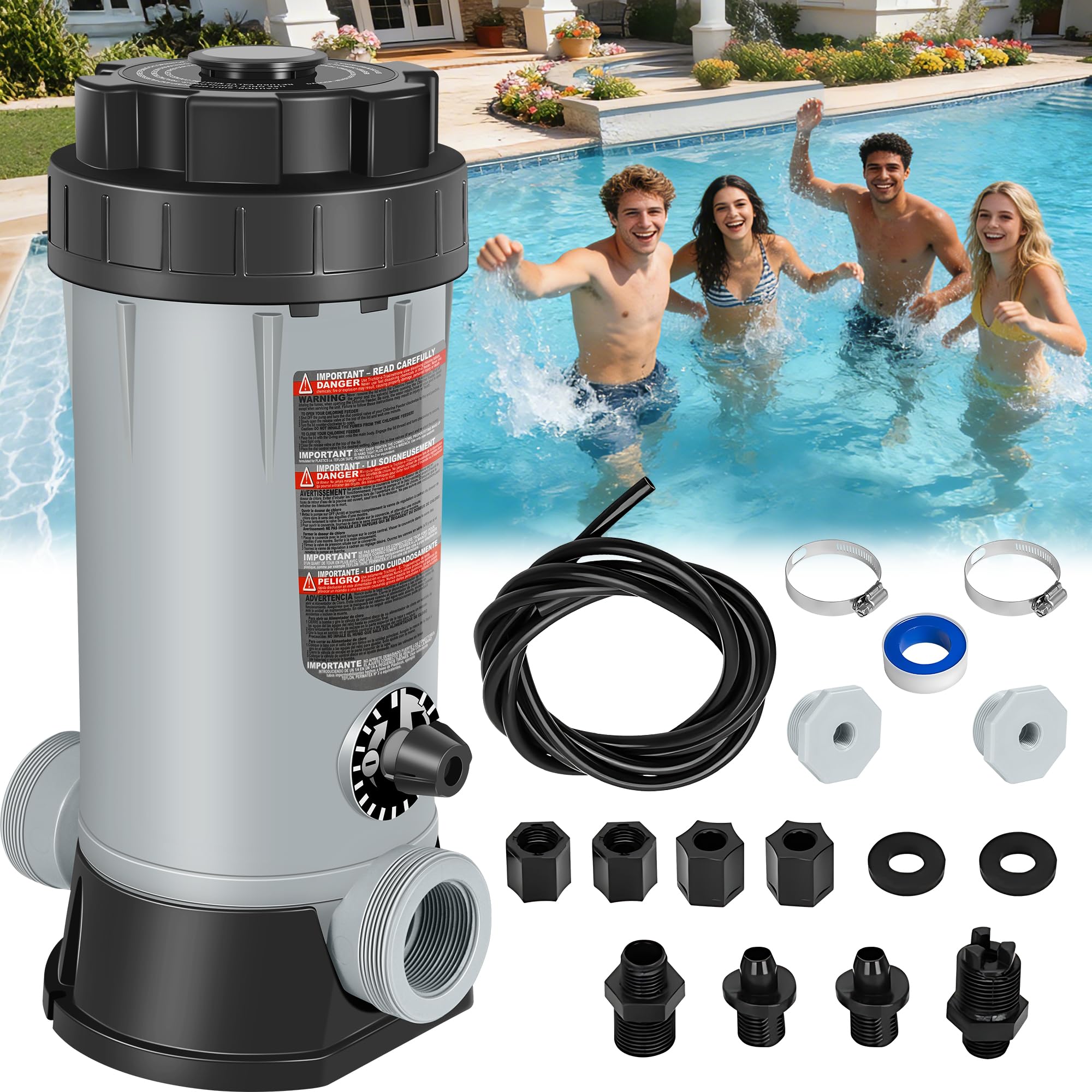 RovPool Offline Automatic Pool Chlorinator