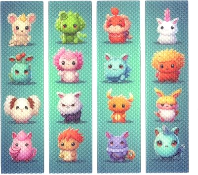 The Pencil Grip Zen Strips, Bumpy Cuties Set 7, 4 Per Set, 6 Sets
