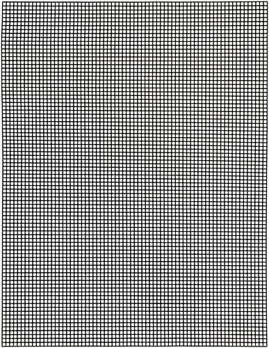 Miniatura 2 de Hobby Lobby Lámina de lona de plástico de 7 malla roja navideña, 10 12 x 13 12 pulgadas (juego incluye 5 hojas de lienzo)