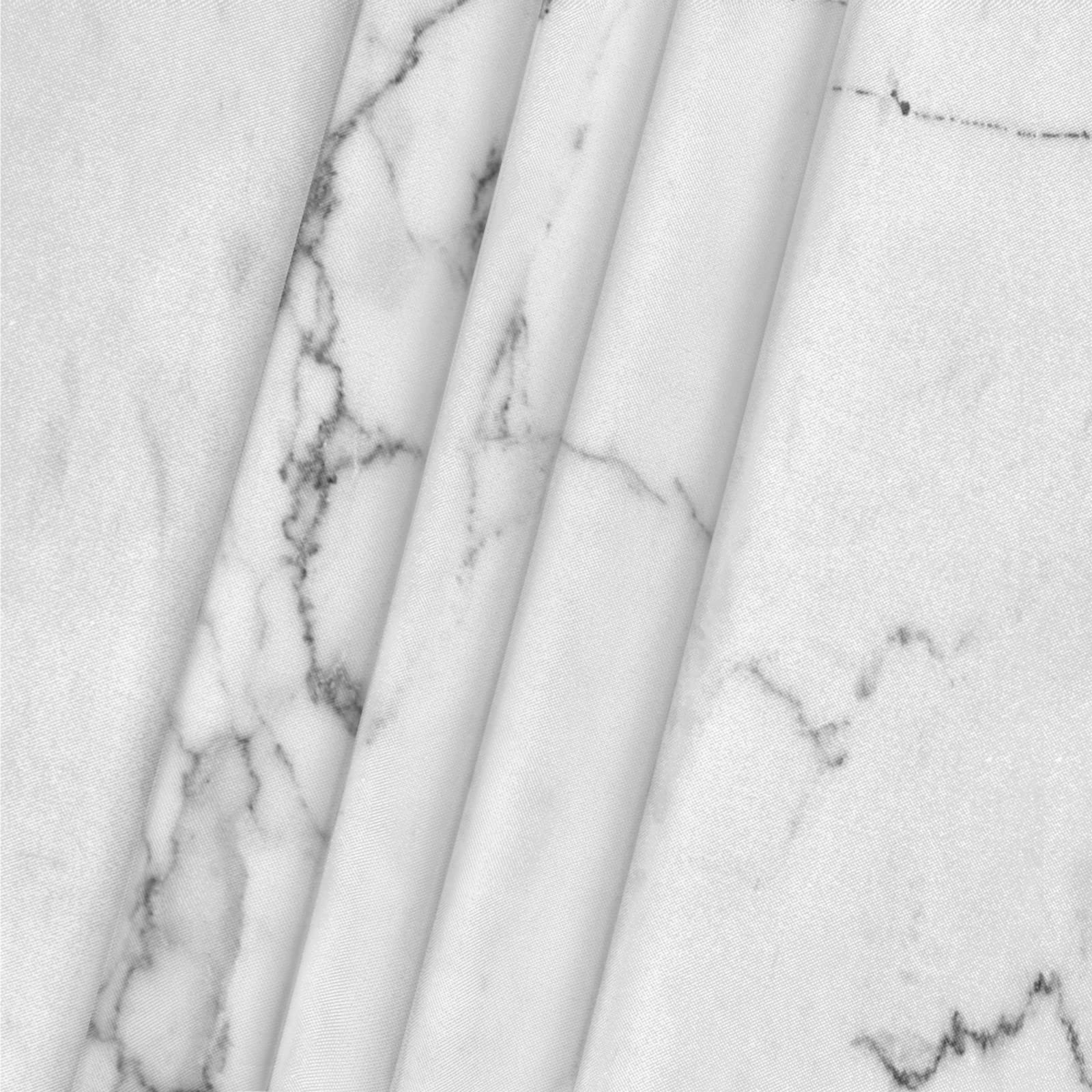 AUUXVA Marble Square Tablecloth with Elastic Edge,Chic Marble Fitted Table Cloth Waterproof Wipeable Square Table Cover for Dining Kitchen Party Indoor Outdoor Patio Table 34x34 Inch