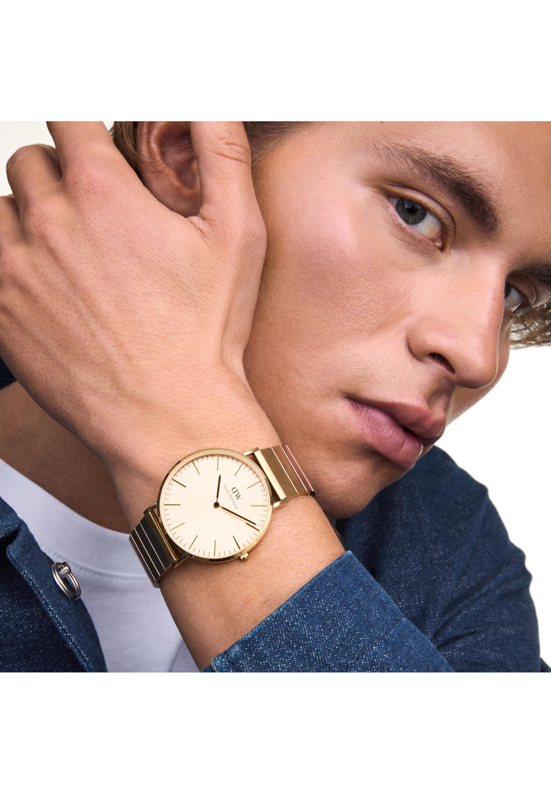 Daniel Wellington Classic Piano Link 40mm Orologio da Uomo