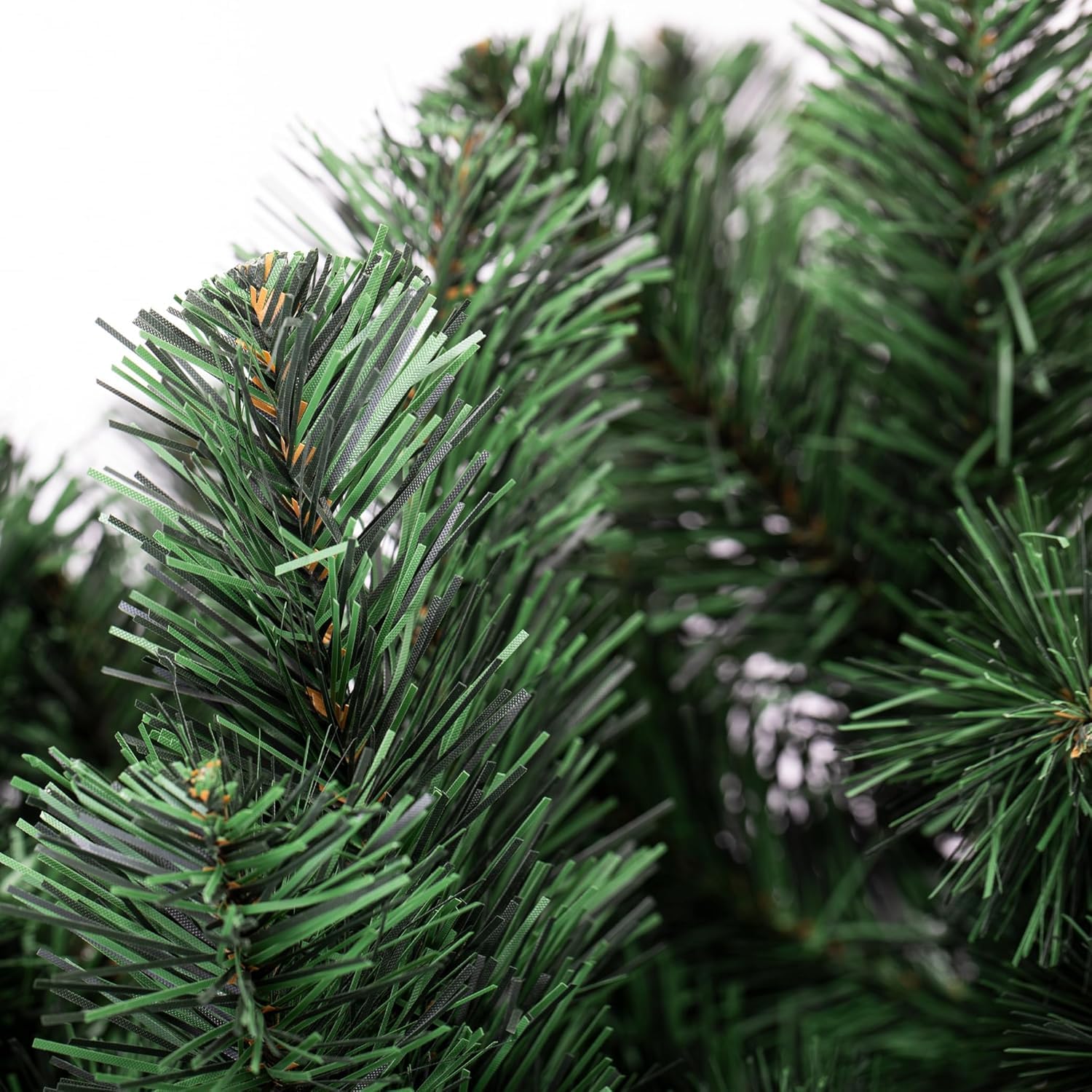 DecoKing Künstlicher Weihnachtsbaum 180 cm TESTSIEGER - Naturgetreu, dichte Zweige Ø 105 cm | 10 Jahre Garantie | Einfach aufzubauender Christbaum | Tannenbaum künstlich Premium | Made in EU | Lena