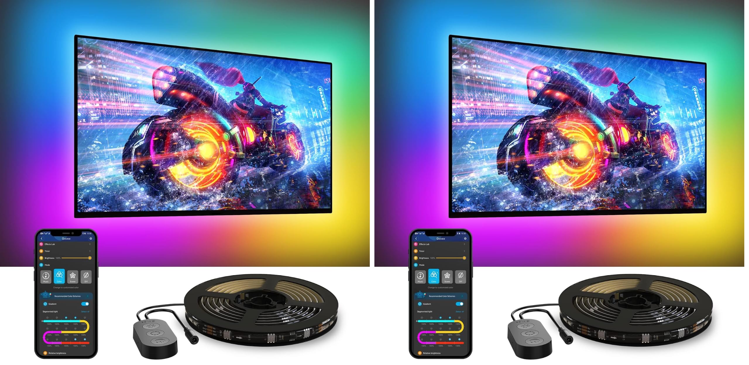 Govee TV LED Lights - Enhance Your Viewing -12 Govee TV LED Lights - Enhance Your Viewing -12