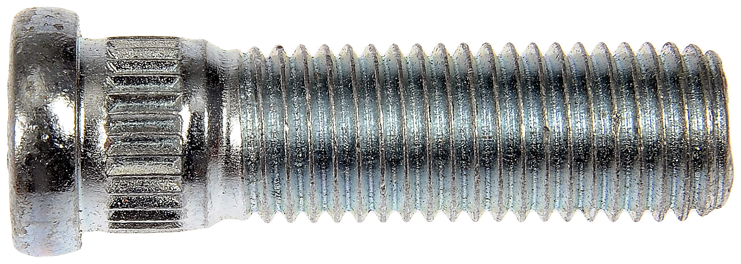 Dorman 610-254,40 M12-1,50 Ząbkowane śruby do kół - radełkowanie 12,73 mm, długość 41,5 mm - srebrny, 40 szt