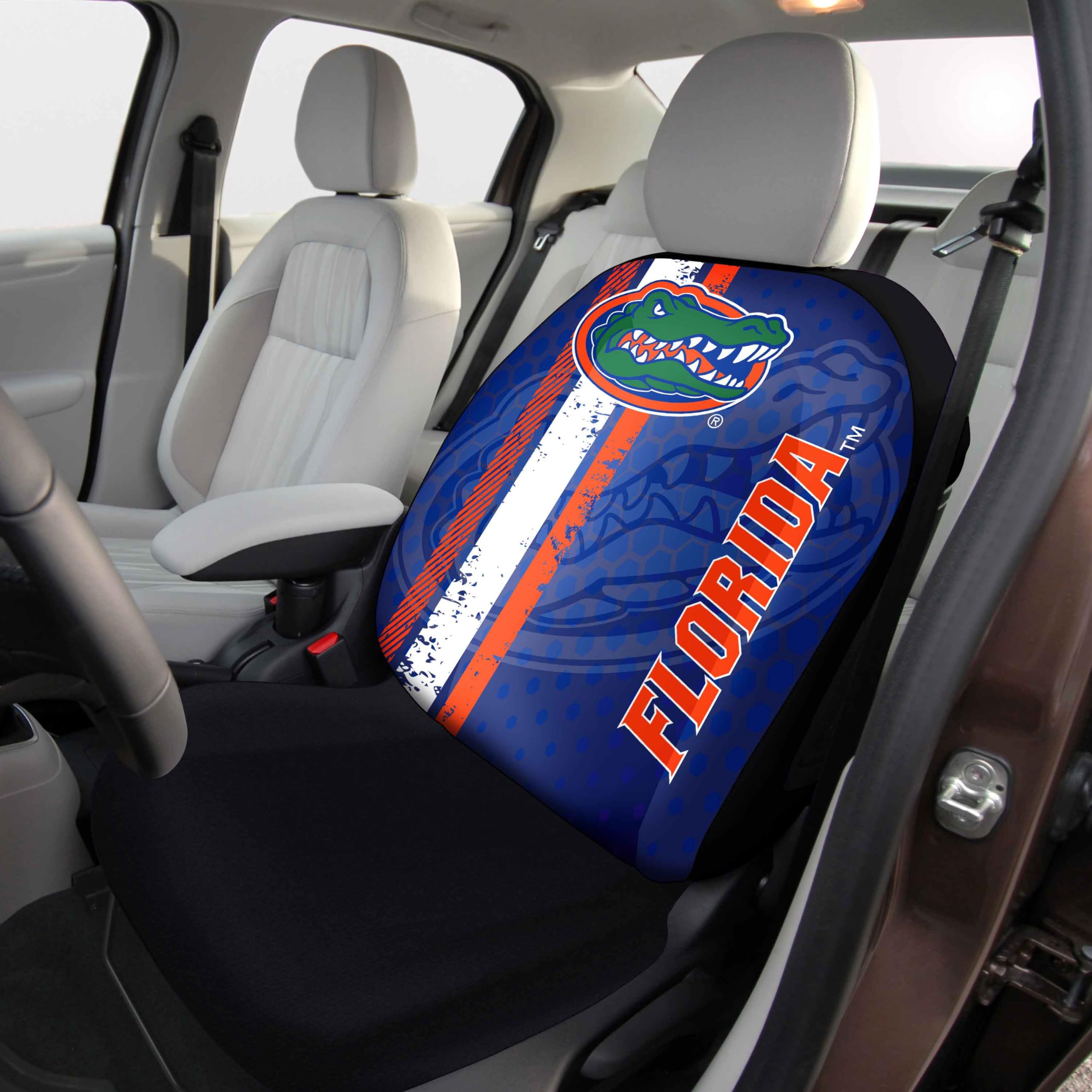 Fanmats Florida State University Rally Seat Cover – Full Color Vivid Design, Fits Most Bucket Seats, Machine Washable