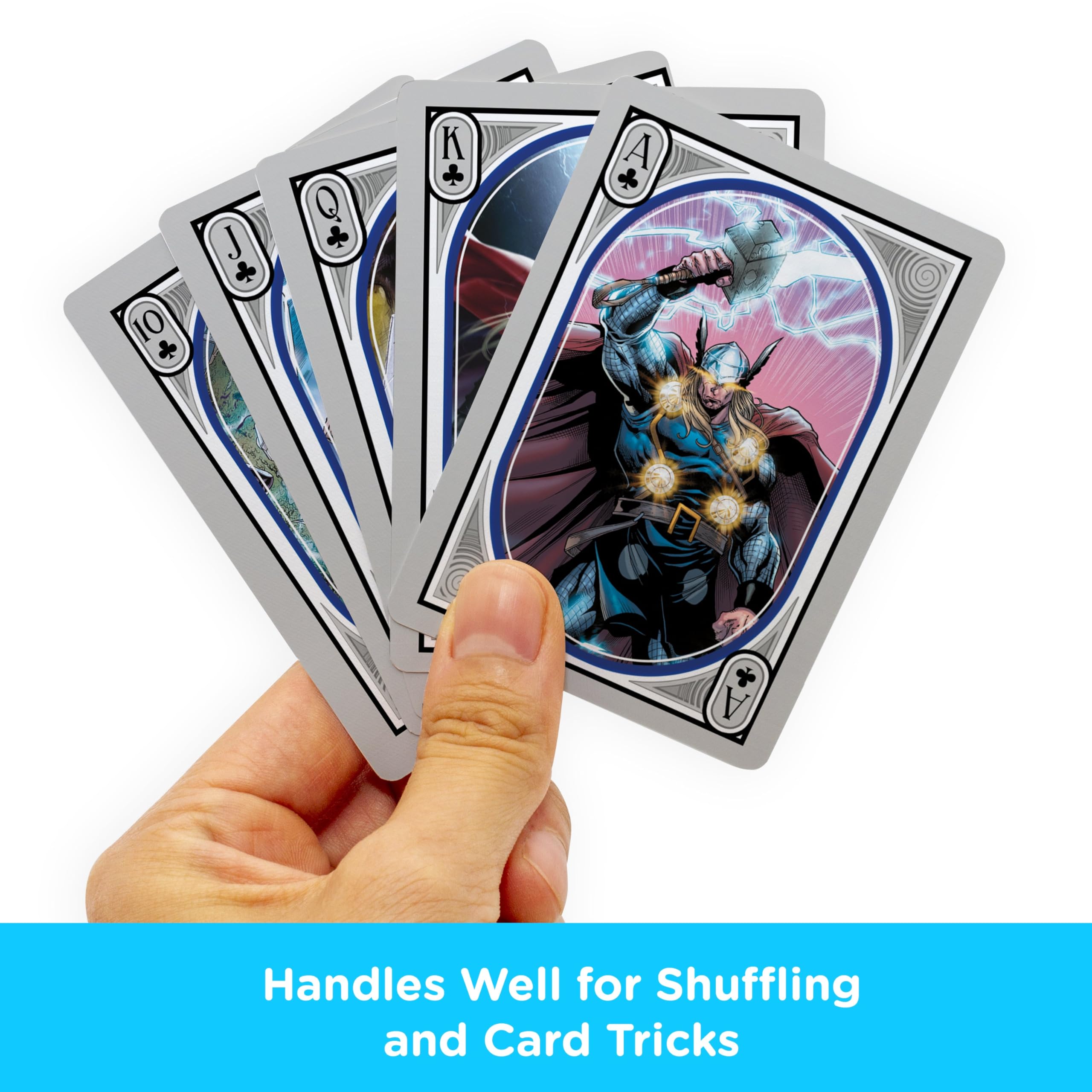 AQUARIUS Baralho Thor da Marvel Comics – Baralho de cartas