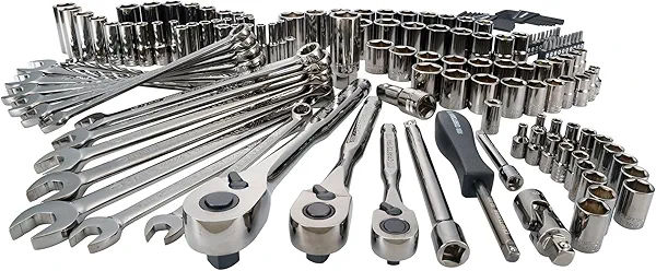 Craftsman Mechanics Tool Set, 1/4" & 3/8" & 1/2" Drive, SAE/Metric, 150 Piece (CMMT12035)