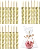 Vista 7 de 36 unidades de palitos de manzana de caramelo de MULTIONS (plata)